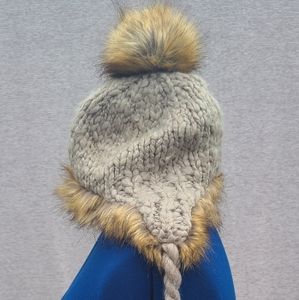 American Eagle Faux Fur Beanie